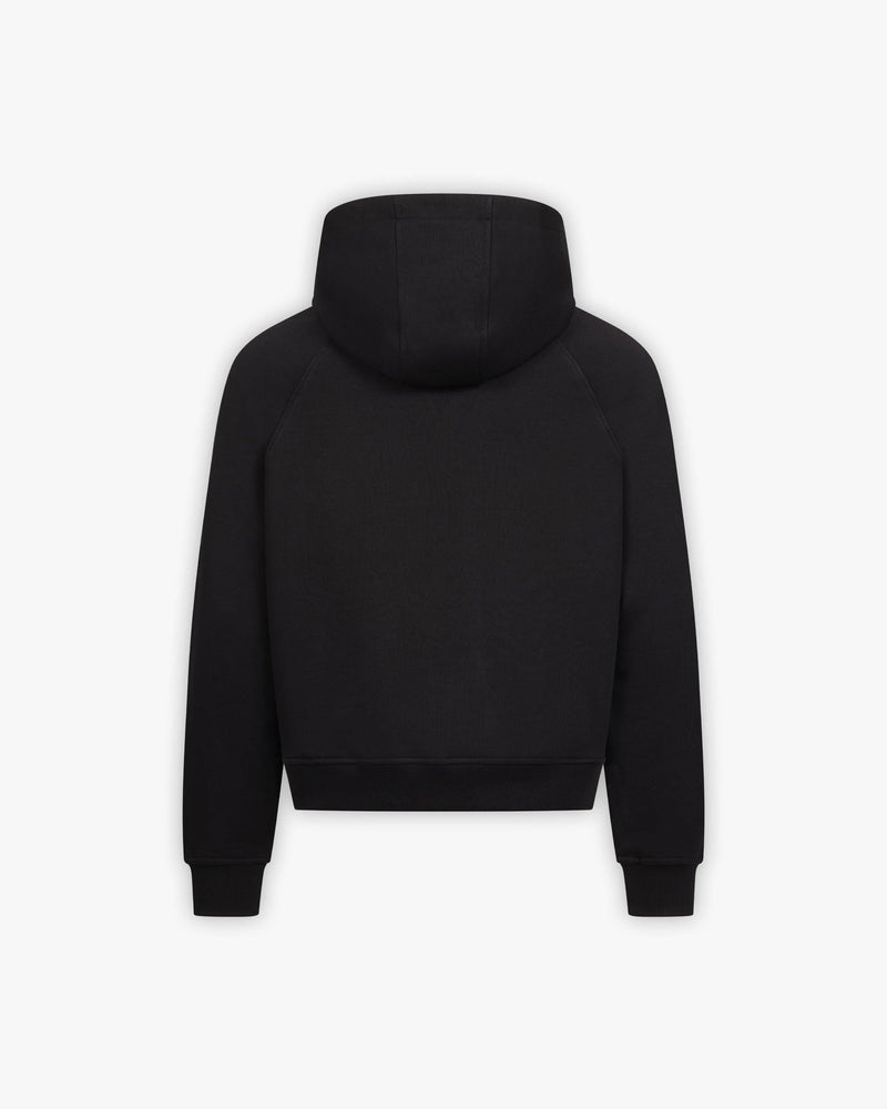 RACING LOGOS HOODIE BLACK