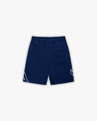 GRAFFITI SHORTS BLUE