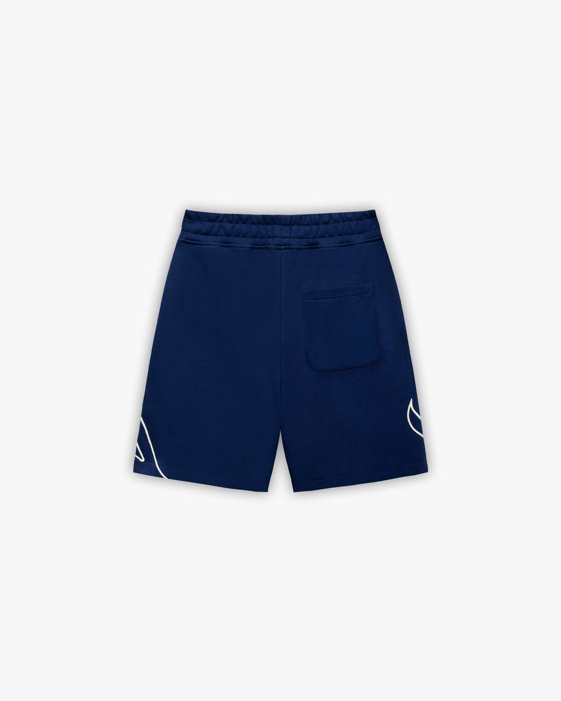 GRAFFITI SHORTS BLUE