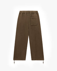 ACID WASHED JOGGER BROWN
