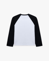 BLONDE AMBITIONS LONGSLEEVE WHITE/BLACK
