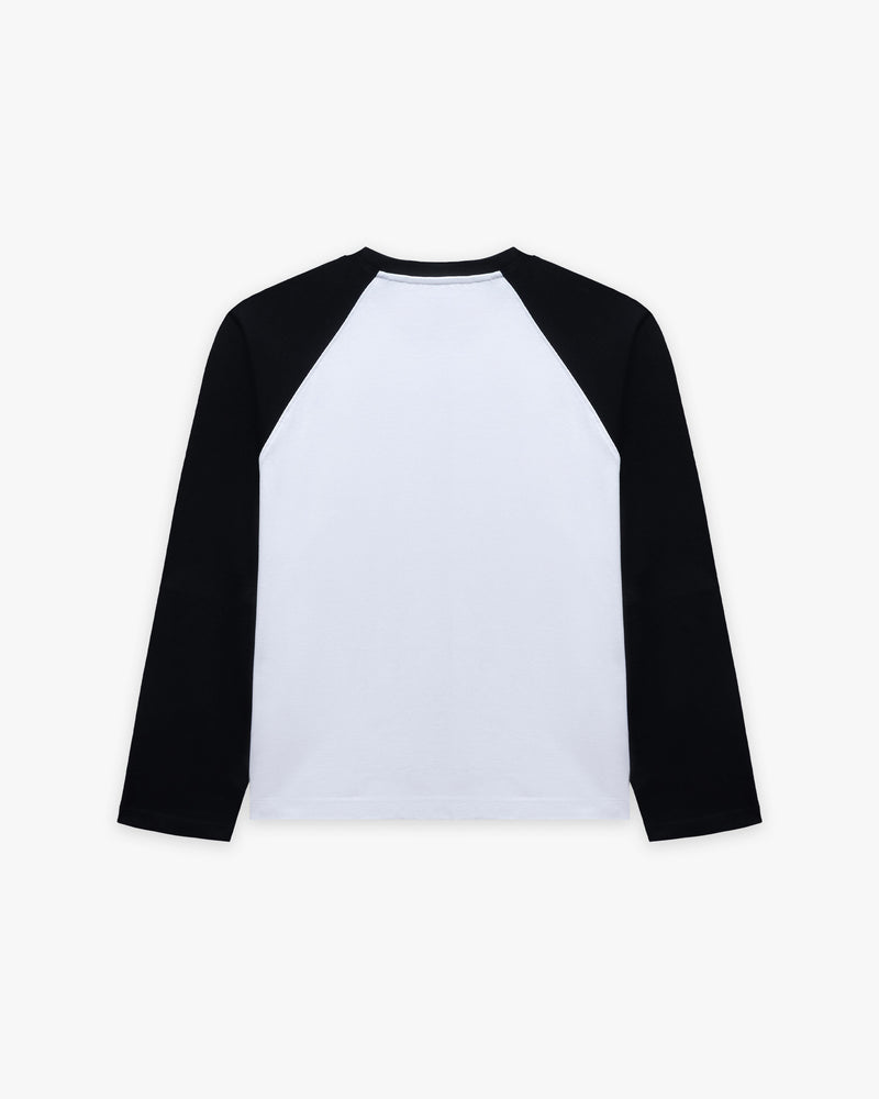 BLONDE AMBITIONS LONGSLEEVE WHITE/BLACK