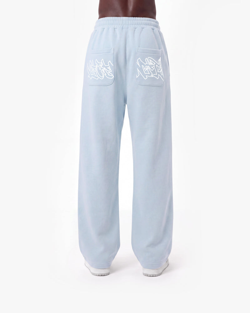 GRAFFITI JOGGER SKY BLUE