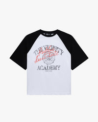BICOLOR PUBLIC INSTITUTE TEE BLACK/WHITE