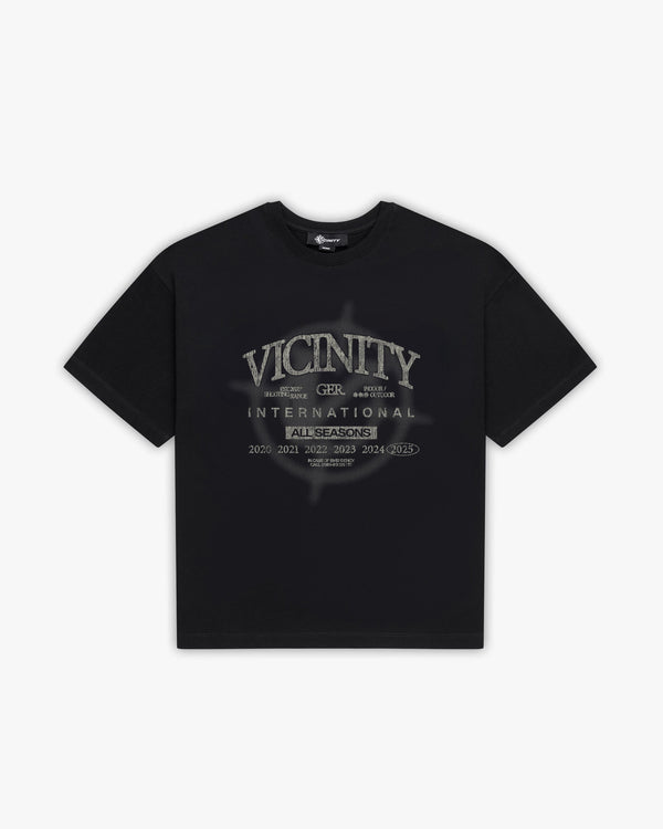ALL SEASONS TEE BLACK