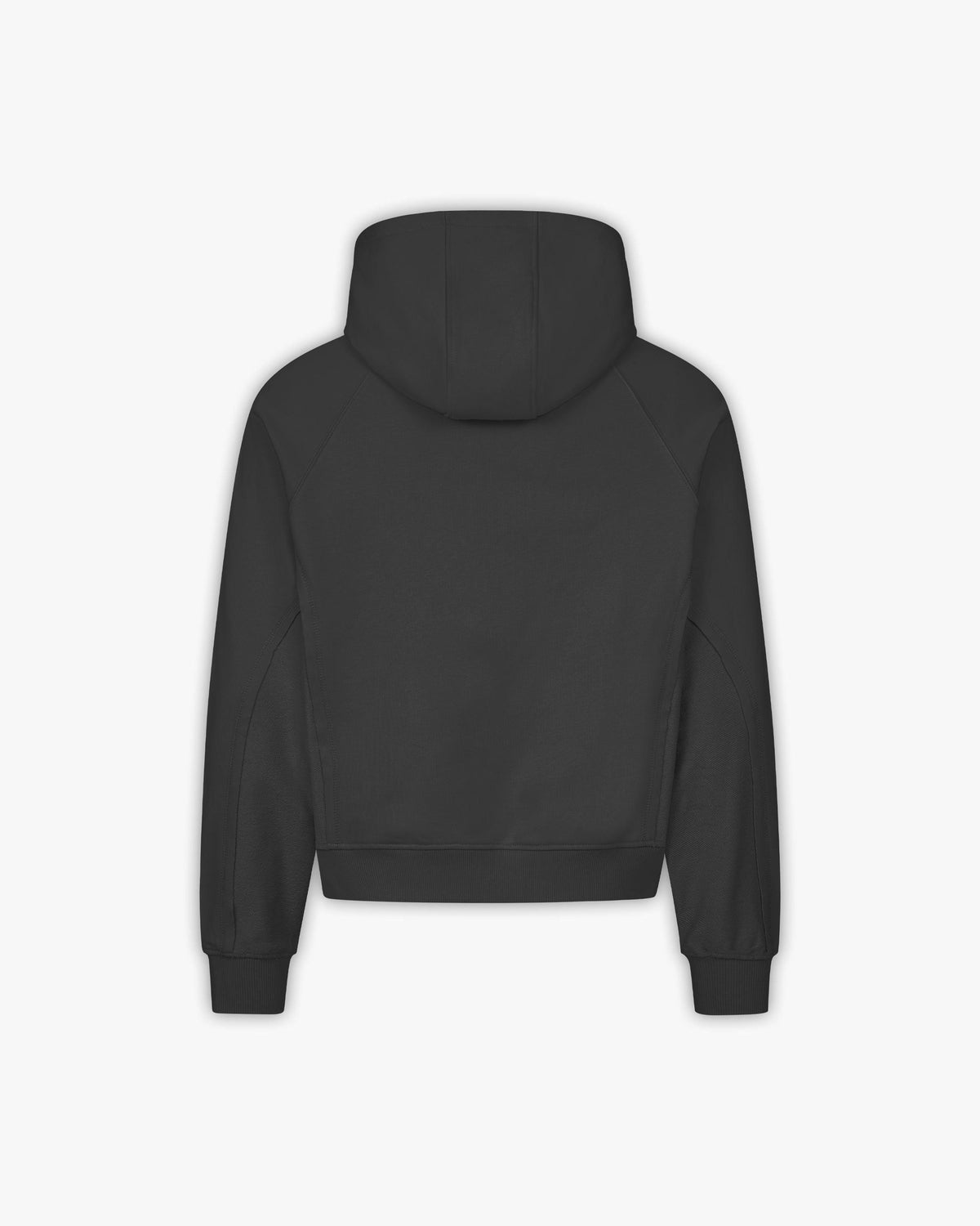 INSIDE OUT ZIP HOODIE ASH GREY (OLD SIZING)