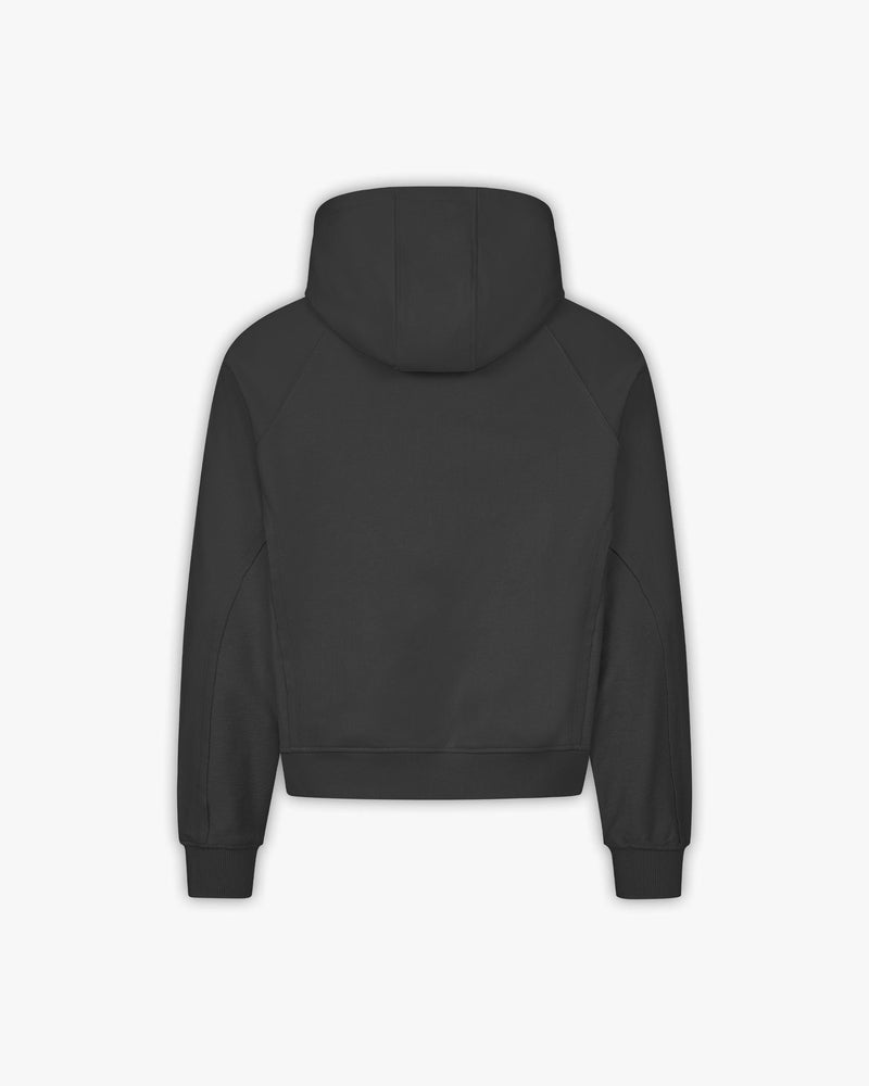 INSIDE OUT ZIP HOODIE ASH GREY (OLD SIZING)