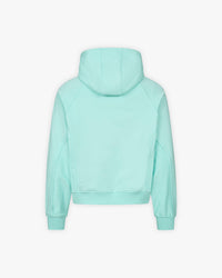 INSIDE OUT HOODIE TURQUOISE