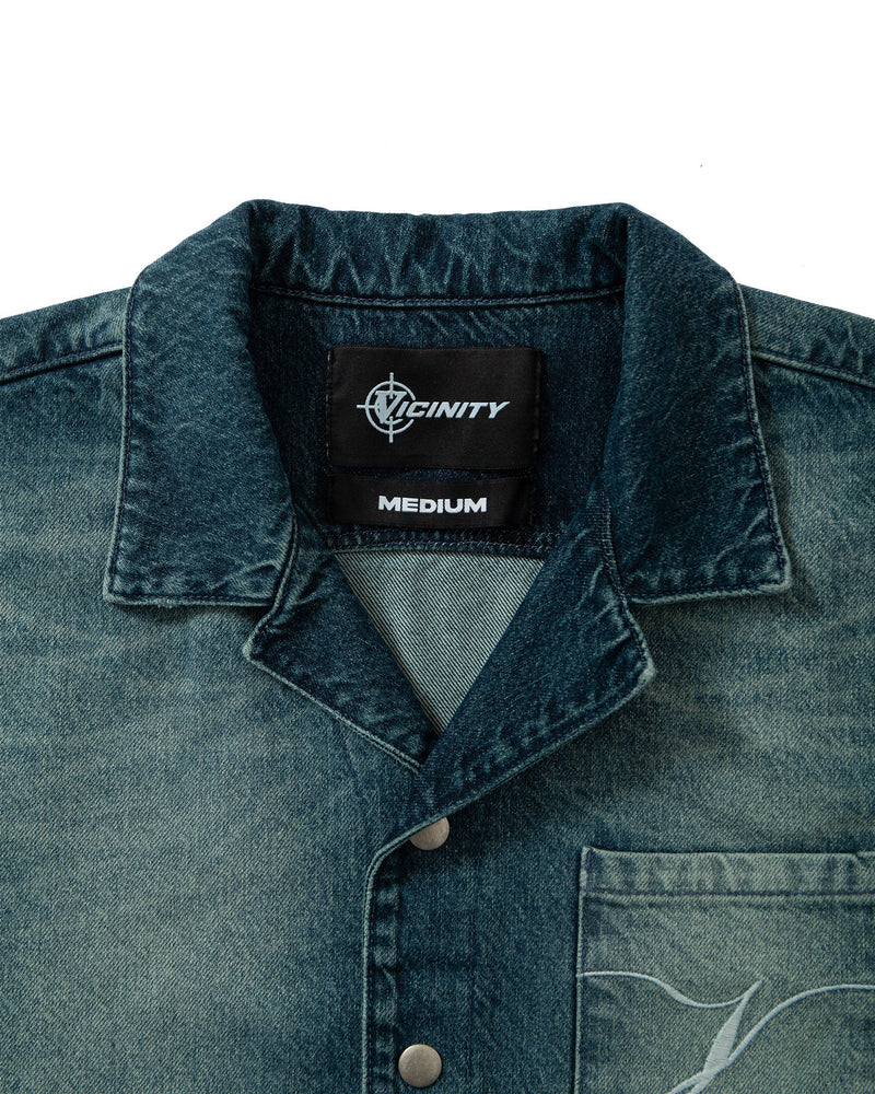 WILD SOUTH DENIM SHIRT LAKE