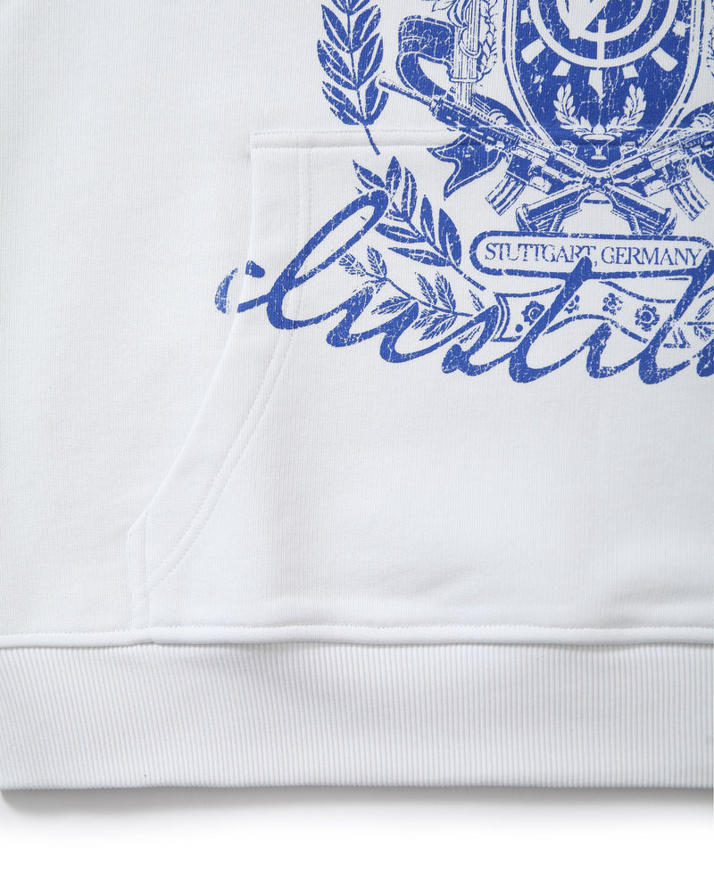 INSTITUTE HOODIE WHITE/BLUE