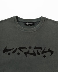 ACID WASHED WAFFLE LONGSLEEVE LIGHT GREY