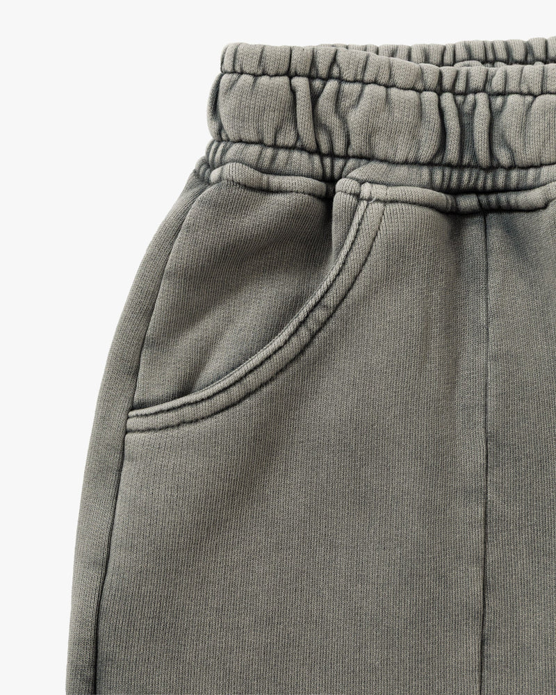 ACID WASHED JOGGER LIGHT GREY