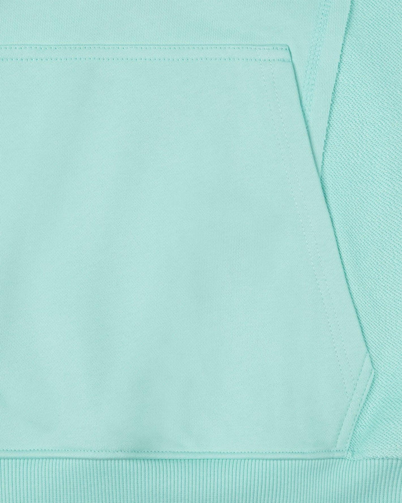 INSIDE OUT HOODIE TURQUOISE