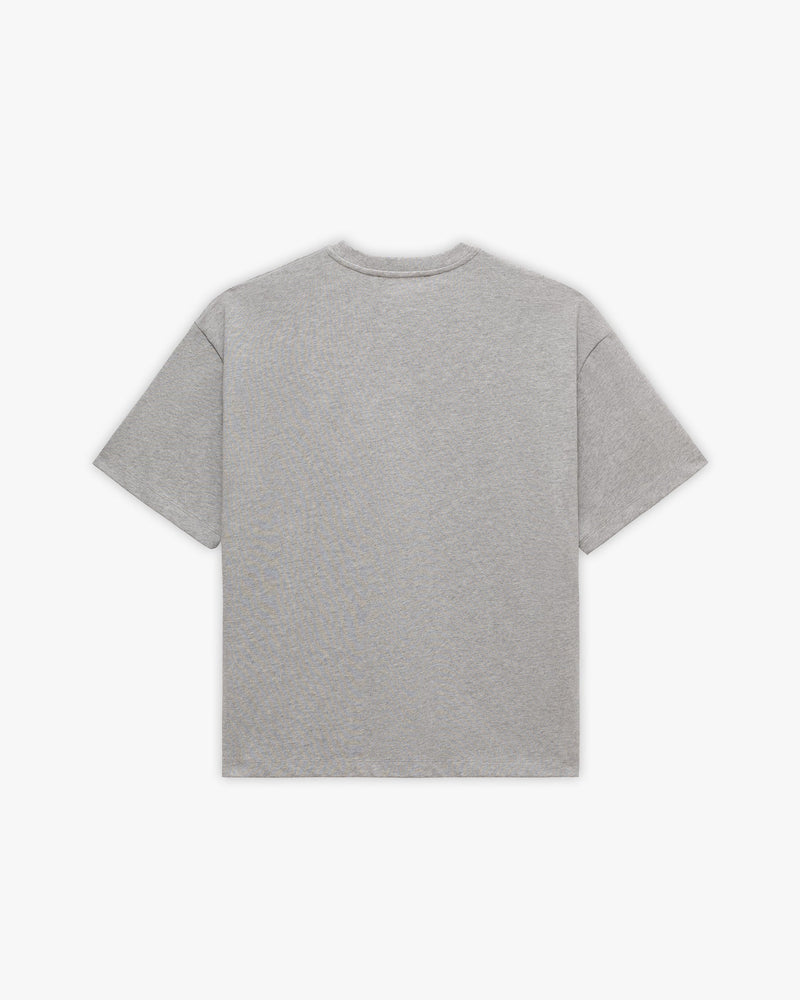 EAGLE TATTOO TEE MELANGE GREY