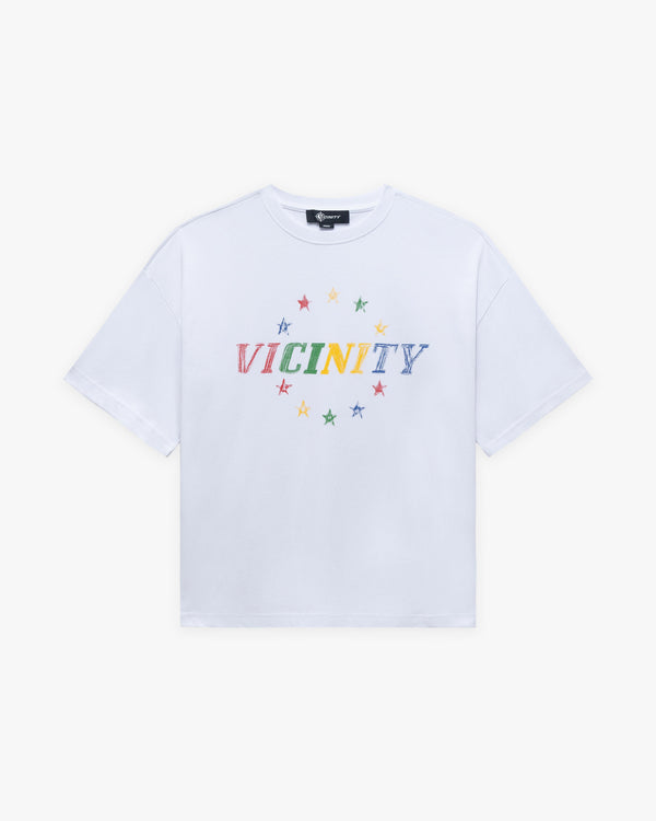 CRAYON TEE WHITE