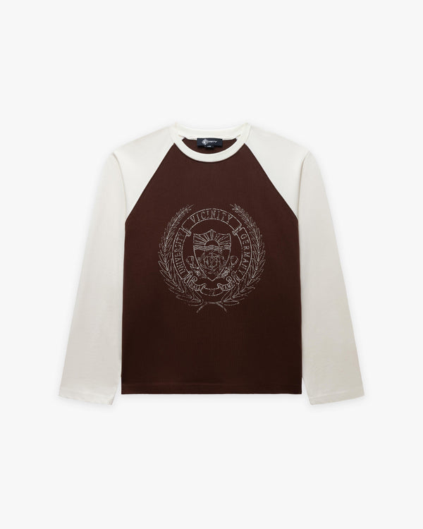 HALL OF FAME LONGSLEEVE BROWN/CREAM