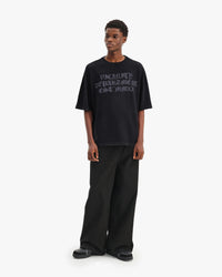 GOTH DEPT TEE VINTAGE BLACK