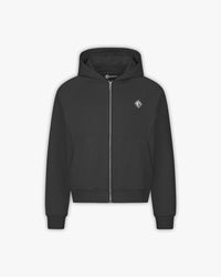 INSIDE OUT ZIP HOODIE ASH GREY (OLD SIZING)