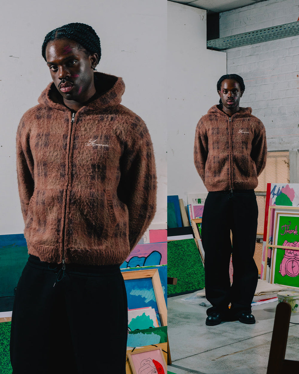 HAZEL KNITTED ZIP
