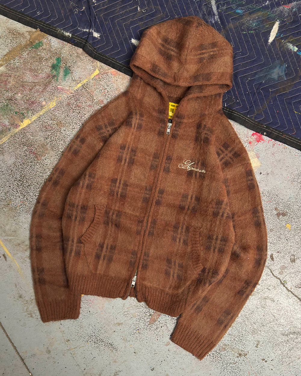 HAZEL KNITTED ZIP