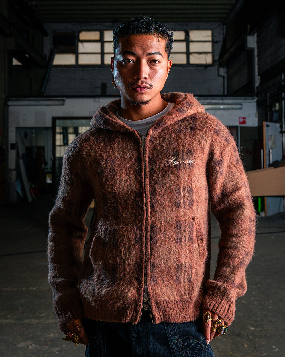 HAZEL KNITTED ZIP