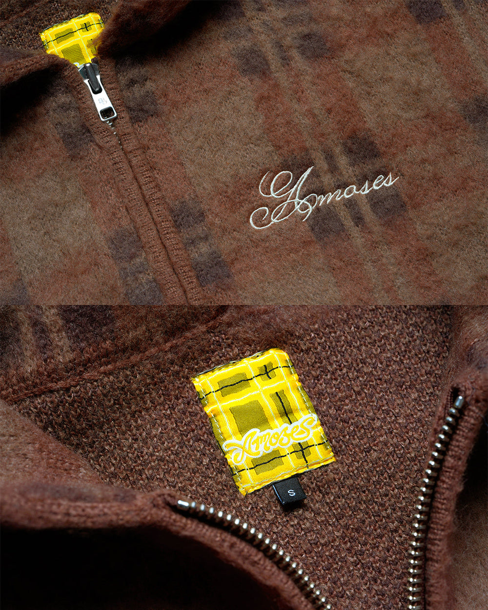 HAZEL KNITTED ZIP