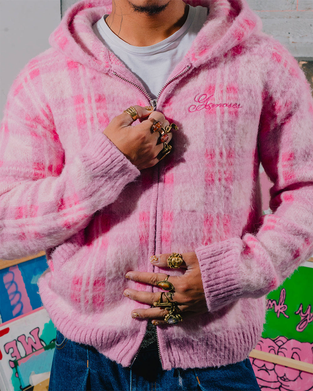 HEATER KNITTED ZIP