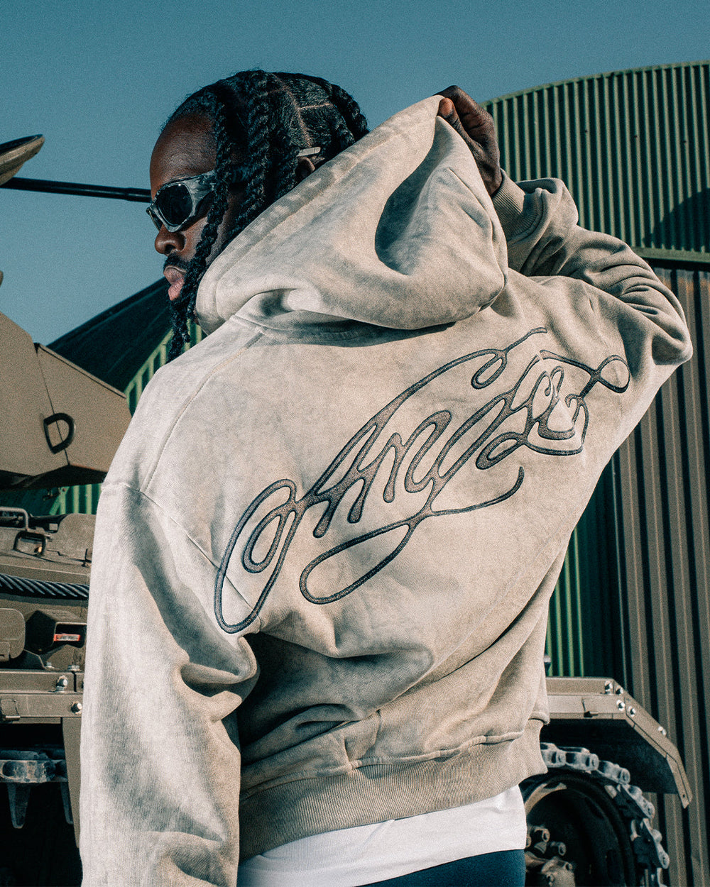 INK ZIP-HOODIE