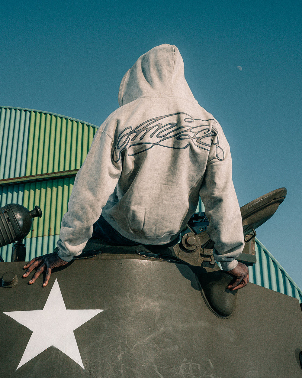 INK ZIP-HOODIE