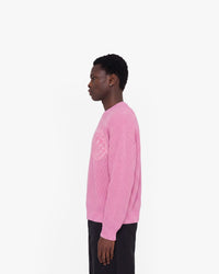 V-LOGO KNITWEAR WILD ROSE