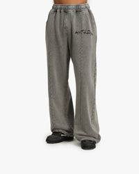 ACID WASHED JOGGER LIGHT GREY