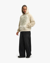 INSTITUTE HOODIE BEIGE