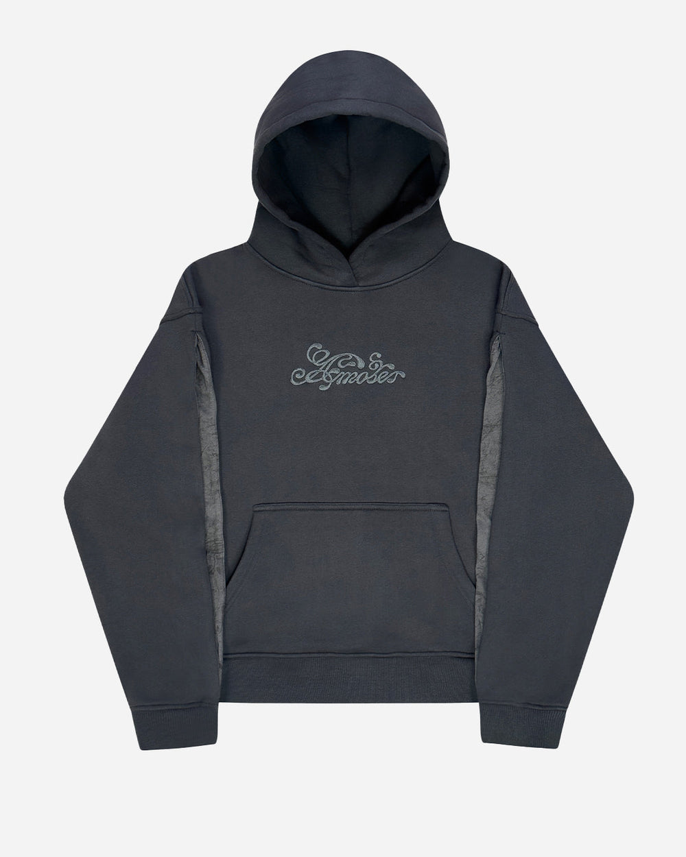 PLEATED HOODIE