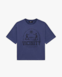 SIX SHOOTER DUEL TEE NAVY