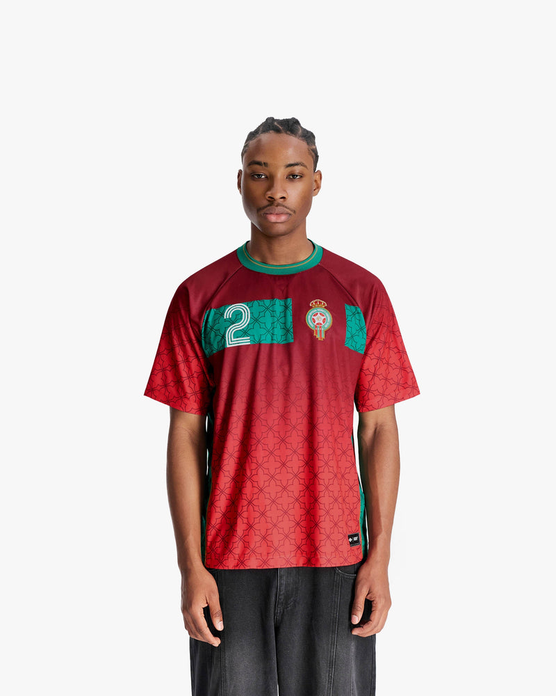 MOROCCO 26 JERSEY RED