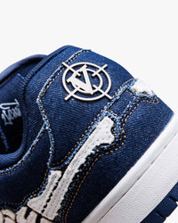 AKIMBO LOWS "SELVEDGE DENIM BLUE"