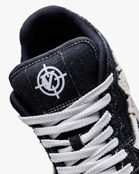 AKIMBO LOWS "SELVEDGE DENIM BLACK"