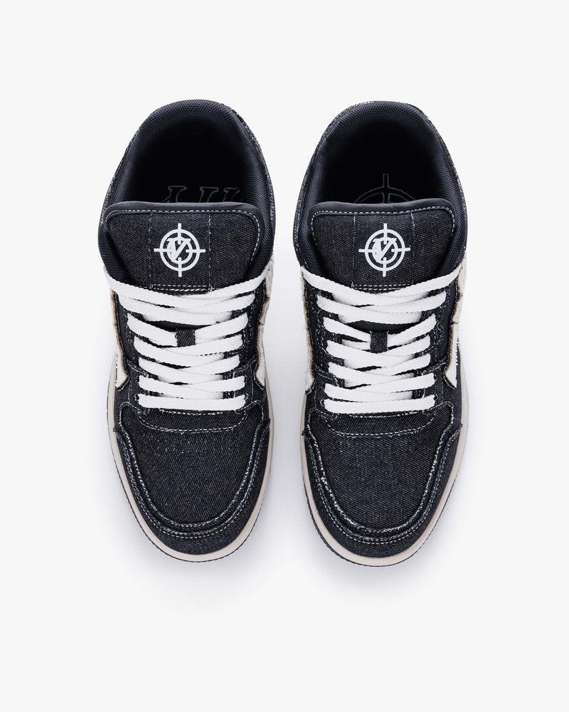 AKIMBO LOWS "SELVEDGE DENIM BLACK"