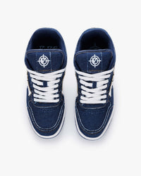 AKIMBO LOWS "SELVEDGE DENIM BLUE"