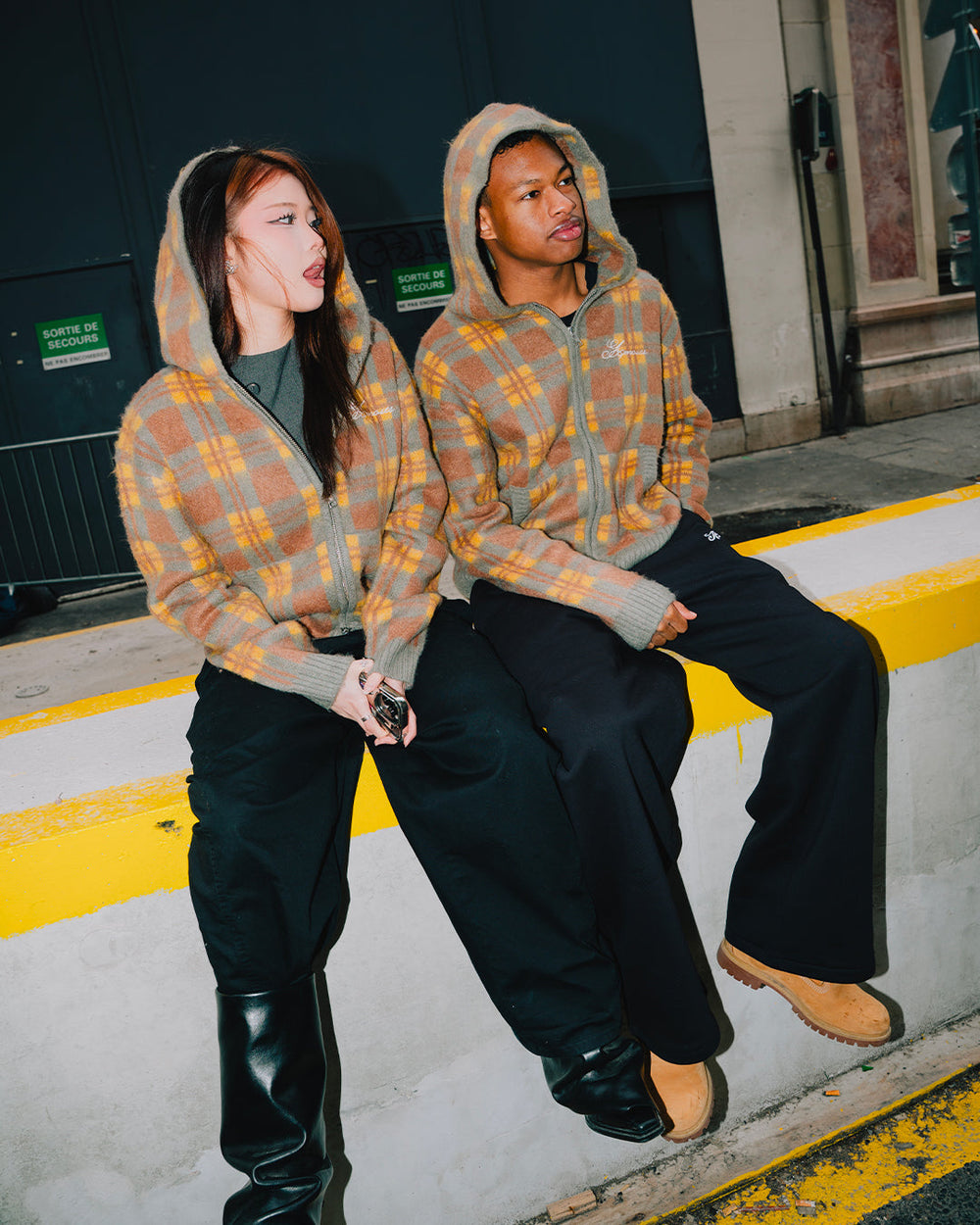 WALLACE KNITTED ZIP