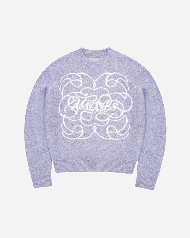 AZURE FLUFFY KNIT