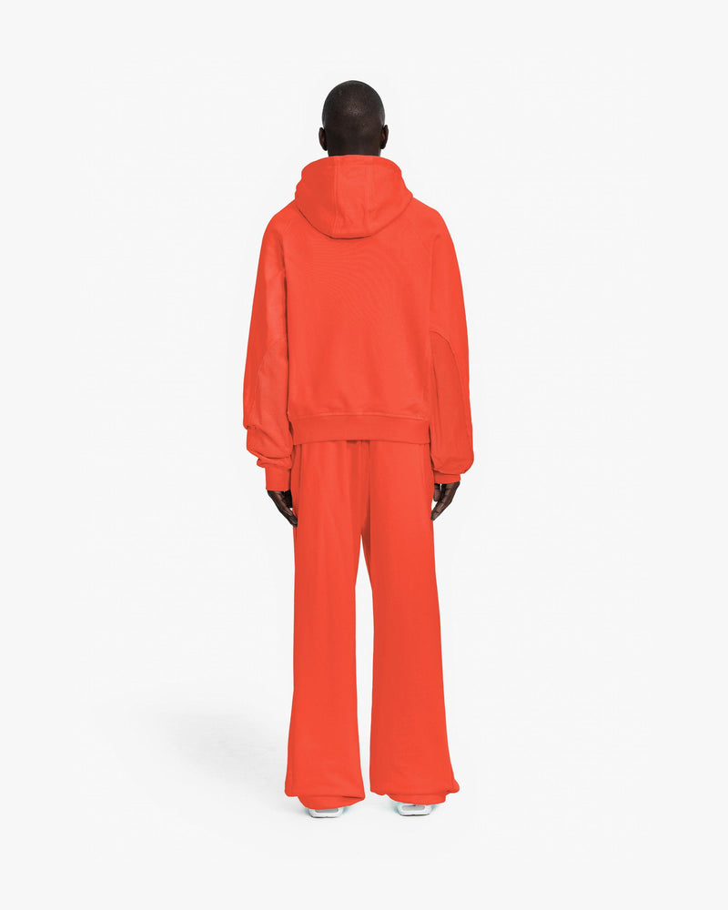 INSIDE OUT ZIP HOODIE STRAWBERRY