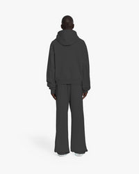 INSIDE OUT ZIP HOODIE ASH GREY (OLD SIZING)