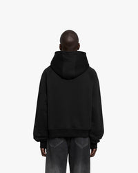 WEB LOGO HOODIE BLACK