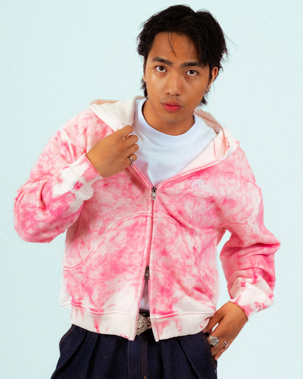 CHERRY ZIP-HOODIE