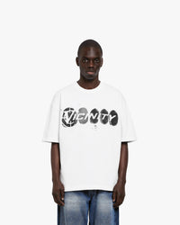 FINGERPRINT TEE WHITE