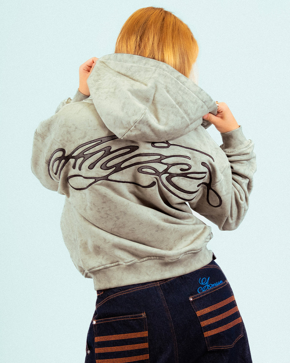 INK ZIP-HOODIE