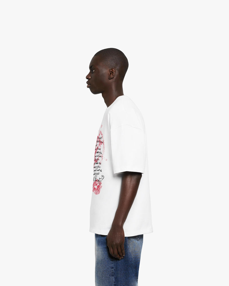 LOVE LETTER TEE WHITE