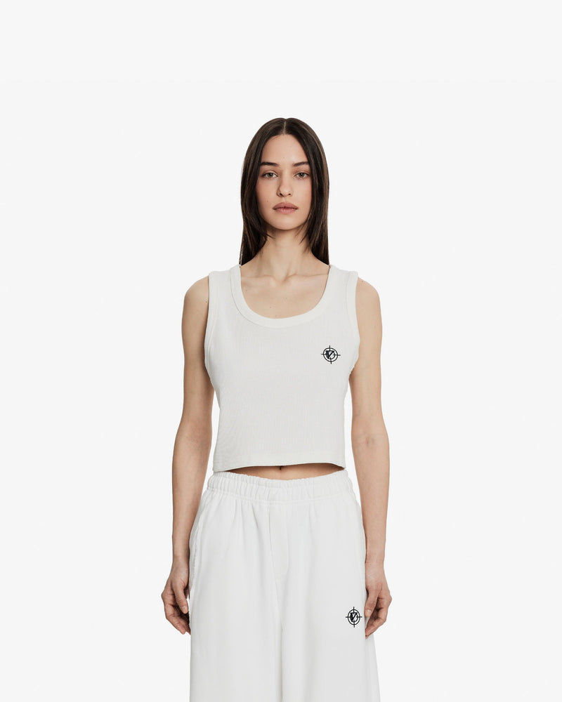CROP TANKTOP DOUBLE PACK (BLACK & WHITE)