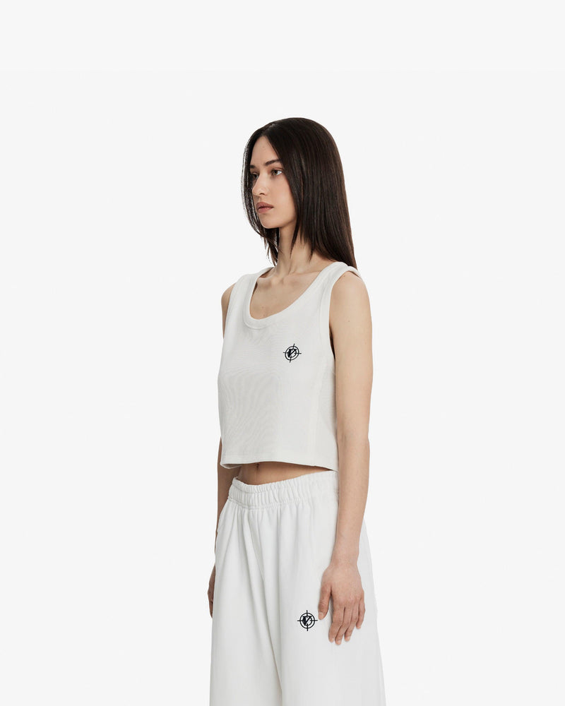 CROP TANKTOP DOUBLE PACK (BLACK & WHITE)